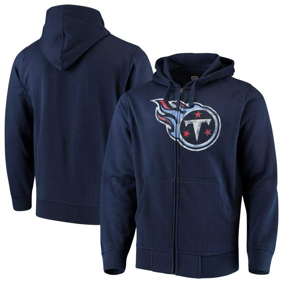 Men's Tennessee Titans G III Sports by Carl Banks Primary Logo Full Zip Hoodie Navy,We sell and wholesale Men's Tennessee Titans G III Sports by Carl Banks Primary Logo Full Zip Hoodie Navy on line form chian!